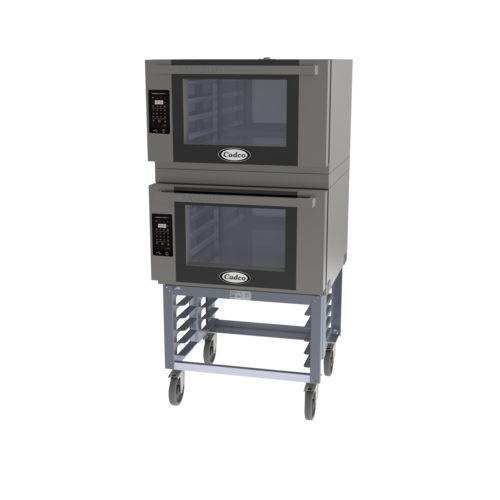 Cadco BLS-4FLD-2 Stainless Steel Electric Bakerlux Led Heavy-Duty Convection Oven - 208-240 Volts