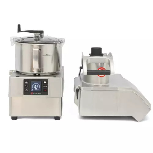 Sammic CK-35V Stainless Steel Combi Vegetable Prep and Food Processor - 120 Volts
