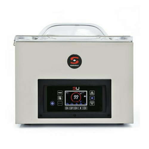 Sammic SU-420GP+ 17" Seal Bar Stainless Steel Countertop Single Chamber Vacuum Packing Machine with Bluetooth Connectivity