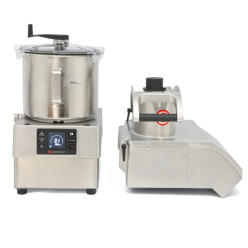 Sammic CK-38V Stainless Steel Combi Vegetable Prep and Food Processor - 120 Volts