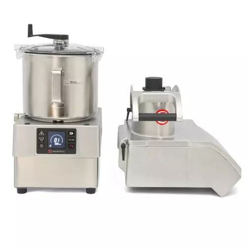 Sammic CK-38V Stainless Steel Combi Vegetable Prep and Food Processor - 120 Volts