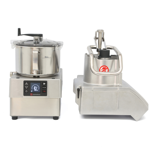 Sammic CK-45V Stainless Steel Combi Vegetable Prep and Food Processor - 120 Volts