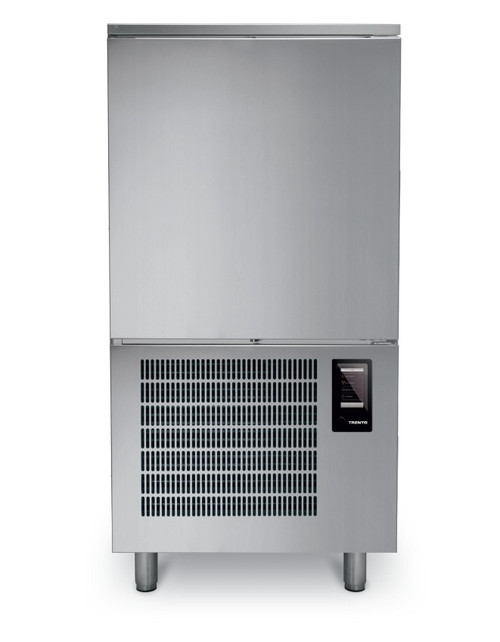 Omcan USA 48704 Trento 32" W Stainless Steel Self-Contained Refrigeration Reach-In Blast Chiller - 220 Volts