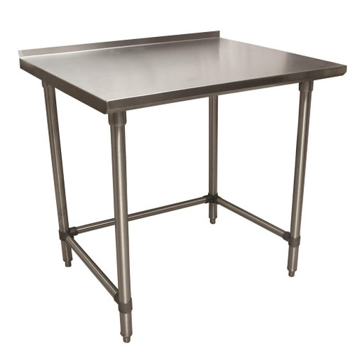 BK Resources VTTROB-3630 36" W x 30" D Galvanized 18 Gauge Work Table