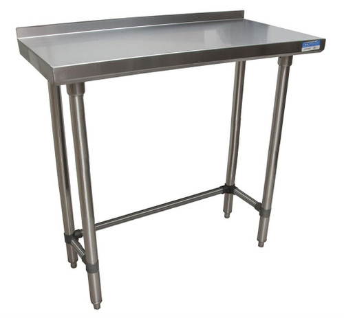 BK Resources VTTROB-1836 36" W x 18" D Galvanized 18 Gauge Work Table