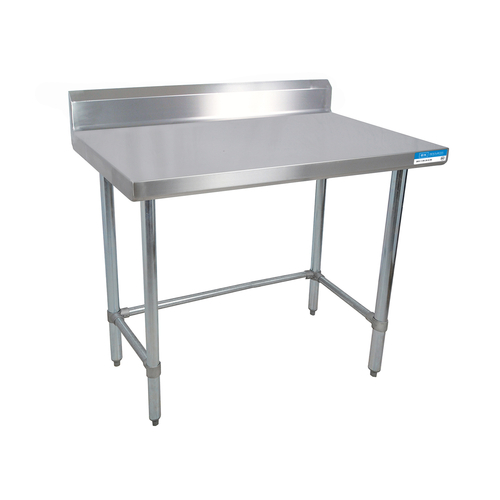 BK Resources SVTR5OB-3024 30" W x 24" D Stainless Steel 18 Gauge Work Table