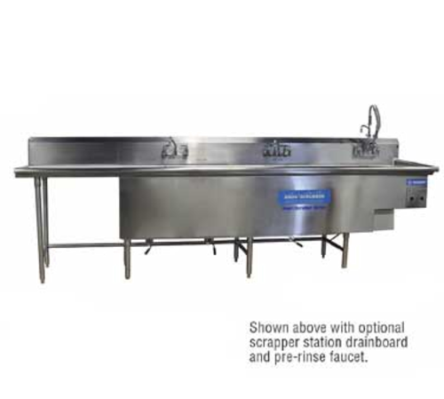 Insinger SMARTSCRUBBER096 2DrainboardsSmart-Scrubber Pot & Pan Washing System