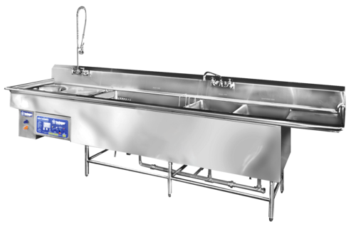 Insinger DASH 109 1DrainboardsQuad-Jet Aqua-Scrubber Pot and Pan Washing System