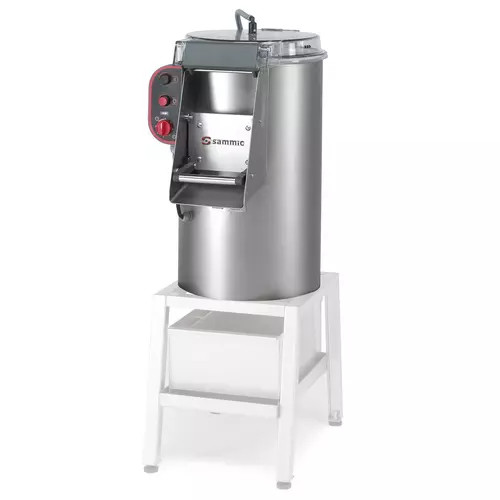 Sammic PI-20 Stainless Steel electric Potato Peeler - 120 Volts