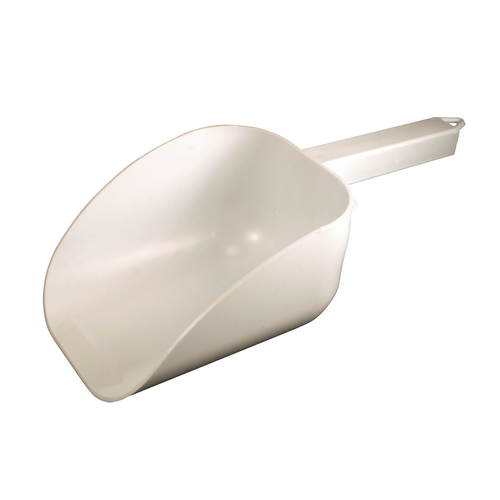 Bar Maid CR-838W 32 Oz. White Polystyrene Scoop