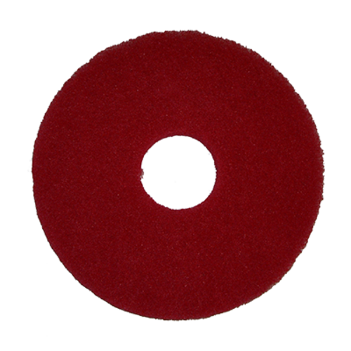 Bissell 437.055BG 12" Red Polypropylene Buffing Polish Pad