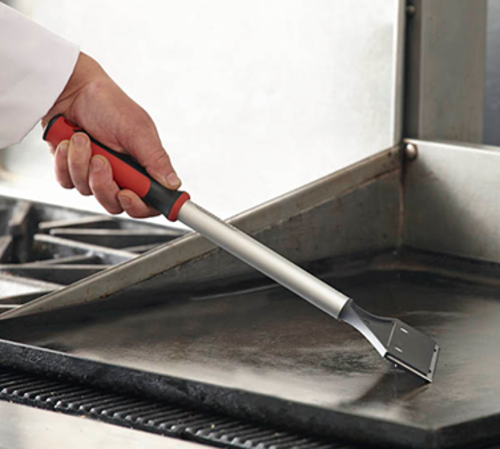 Chef Master 90018 15.5" W Stainless Steel Blade Chef Master Economy Griddle Scraper