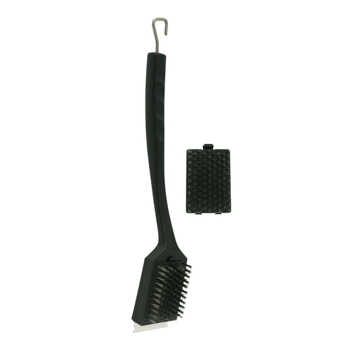 Chef Master 06387Y Black Plastic with Stainless Steel Bristles Mr. Bar-B-Q Tough Brush