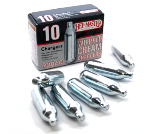 Chef Master 90060 N2O Whipped Cream Chargers