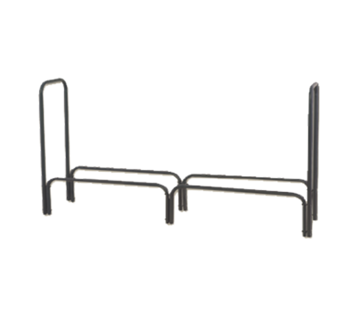 Chef Master W-1560 60" W Long Black With Steel Tubular Frame Blue Rhino UniFlame Log Rack