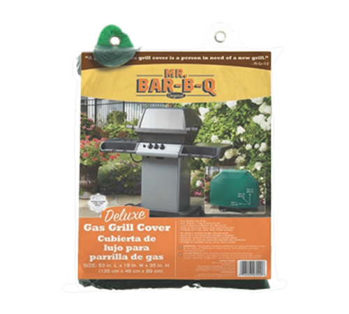 Chef Master 07000YEF 53" W x 19" D x 35" H Small Mr. Bar-B-Q Deluxe Grill Cover