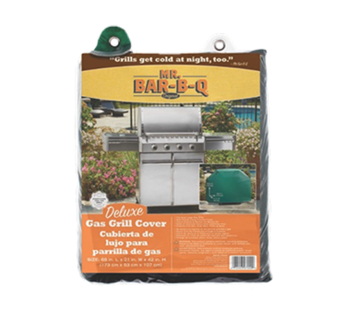 Chef Master 07002YEF 68" W x 21" D x 42" H Large Mr. Bar-B-Q Deluxe Grill Cover