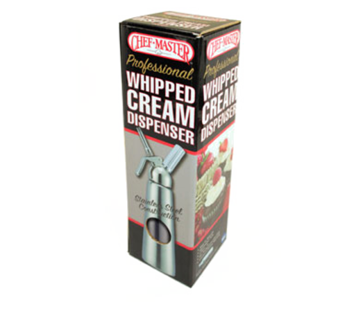 Chef Master 90079 1.0 L Stainless Steel Chef-Master Whipped Cream Dispenser