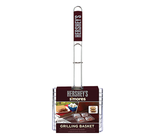 Chef Master 01200HSY Long Handle Hershey's S'mores Grilling Basket