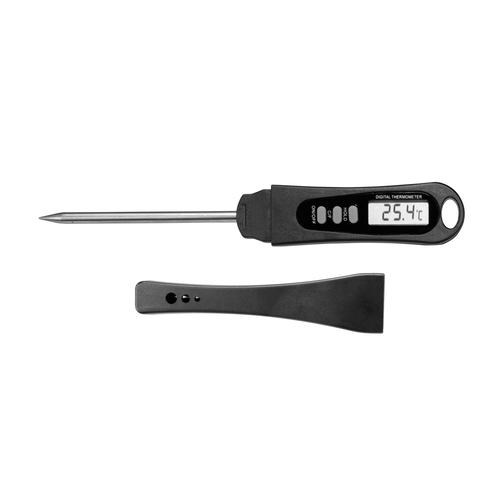 Chef Master 40173Y Digital Mr. Bar-B-Q Meat Thermometer with Probe and Protective Cover