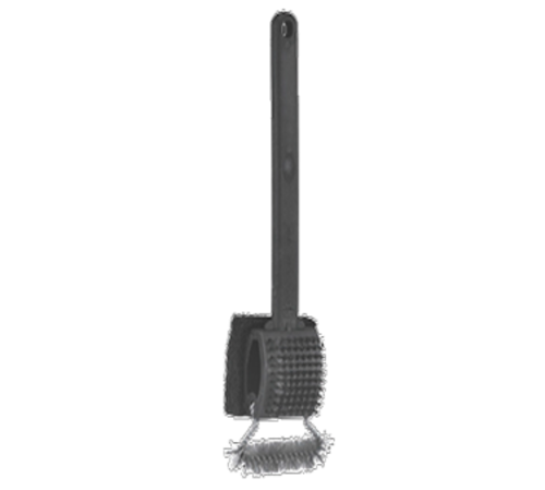 Chef Master 06440Y Stainless Steel Bristles Mr. Bar-B-Q Deluxe Triple Action Grill Brush