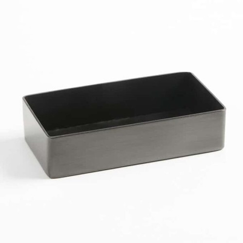 American Metalcraft BPT3 1" H x 4.25" W x 2.25" D Stainless Steel Holder