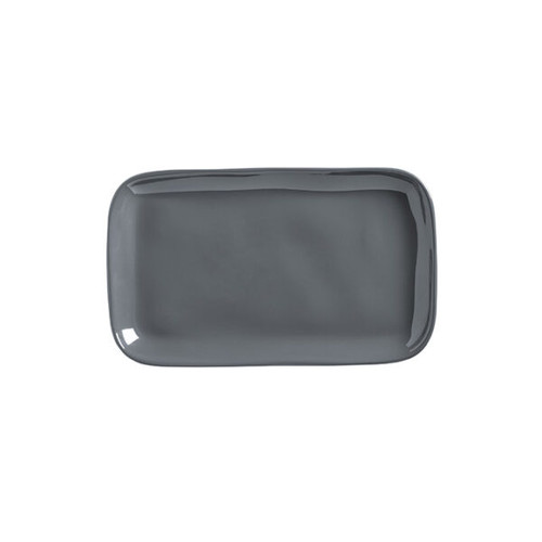 American Metalcraft CP12ST Crave 12" W x 7.13" D Storm Rectangular Melamine Platter