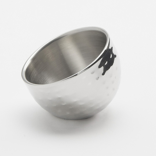 American Metalcraft HDWS2 2.5" Oz. 3" W x 2.75" H Stainless Steel Sauce Cup