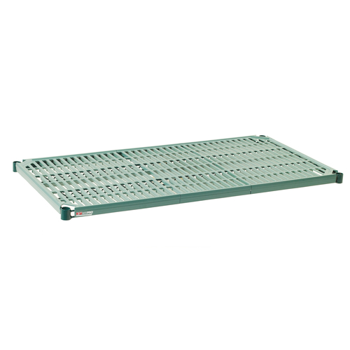Metro PR1424NK3 24" W x 14" D Green Epoxy Coated Super Erecta Pro Shelf