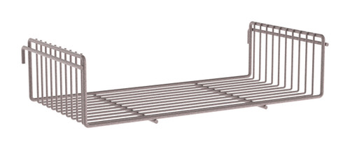 Metro PBA-GSDK4 9" W x 18.5" D Chrome-Plated Metal Quick Ship - SmartWall Light-Duty Grid Shelf