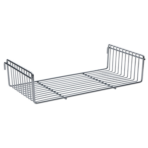Metro PBA-GSD 9" W x 18.5" D Chrome-Plated Metal SmartWall Light-Duty Grid Shelf