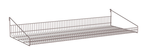 Metro GS1848K4 47.25" W x 7.75" H x 19.38" D Epoxy Coated Metal SmartWall Grid Shelf