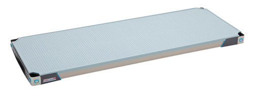 Metro MX1848F 48" W x 18" D Blue Stainless Steel Solid Polymer MetroMax i Shelf