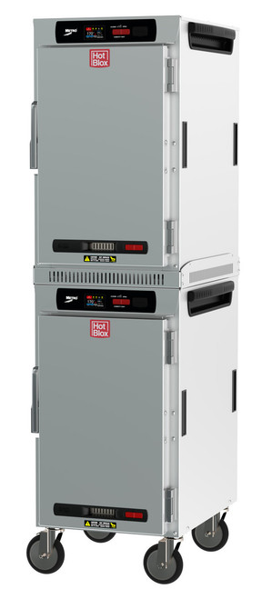 Metro HBCN16-DS-M 20" W Aluminum Solid DoorHotBlox Insulated Holding Cabinet - 120 Volts