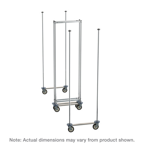 Metro LTTM21C 21" W Super Erecta Double Deep Top-Track Mobile Unit Kit