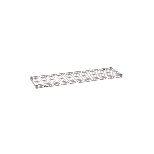 Metro 1448NK4 14" D x 48" W Epoxy Coated Gray Super Erecta Designer Shelf
