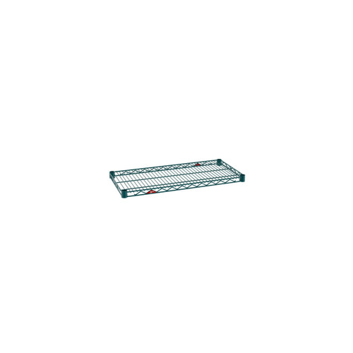 Metro 1430NK3 14" D x 30" W Epoxy Coated Green Super Erecta Designer Shelf