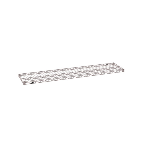 Metro 2424NK4 24" W Epoxy Coated Gray Wire Super Erecta Shelf