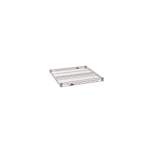 Metro 2424NK4 24" W Epoxy Coated Gray Wire Super Erecta Shelf