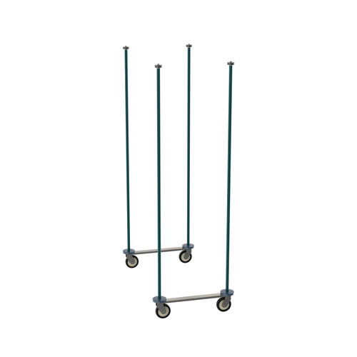 Metro TTM24K3 24" W Super Erecta Top-Track Mobile Unit Kit