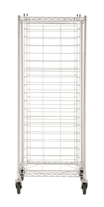 Metro RE3S 20 Trays Stainless Steel Front Loading RE3S Mobile Drying Rack