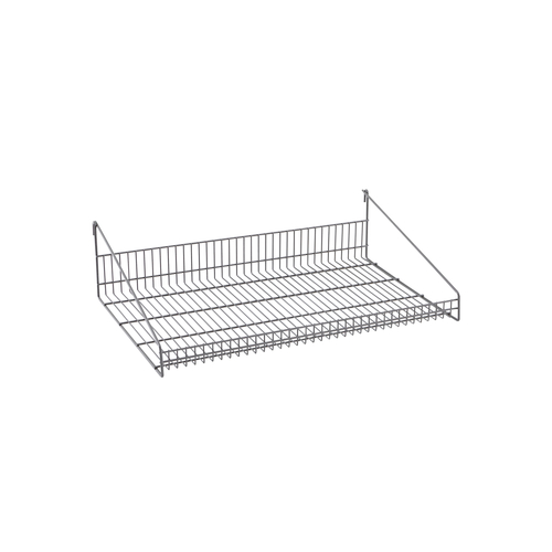 Metro GS1830K4 29.25" W x 7.75" H x 19.38" D Epoxy Coated Metal Quick Ship - SmartWall Flat Grid Shelf