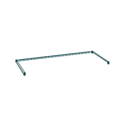 Metro SF2454N3K3 54" W x 24" D Green Epoxy Coated Super Erecta 3-Sided Channel Frame