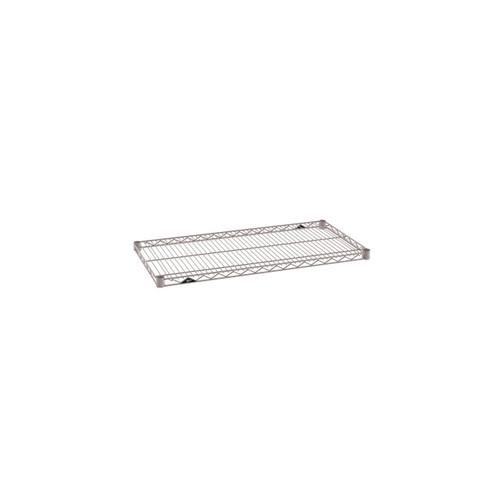 Metro 1836NK4 36" W x 18" D Gray Epoxy Coated Wire Super Erecta Shelf