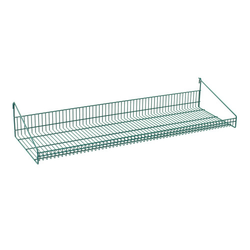 Metro GS1448K3 47.25" W x 7.75" H x 15.38" D Epoxy Coated Metal SmartWall Flat Grid Shelf