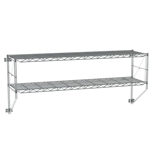 Metro 12WS52C Chrome Regular Erecta Wall Shelf Kit