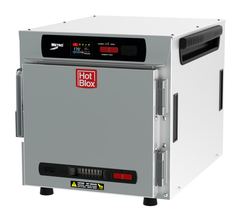Metro HBCN4-DS-CT Aluminum Solid Door HotBlox Insulated Holding Cabinet - 120 Volts