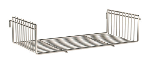 Metro PBA-GSDS 18.5" W x 9" D Stainless Steel SmartWall Light-Duty Grid Shelf