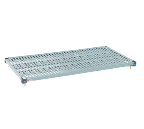 Metro MQ2472G 72" W x 24" D Slate Blue Epoxy Coated MetroMax Q Shelf