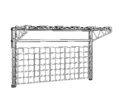 Metro WG1848BR 48" W x 18" D Steel SmartWall Wire Grid